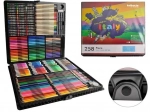 Ensemble de peinture et de dessin dans une mallette 288 pièces