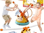 Jeu de saut automatique WOOPIE 2 en 1 avec cible en forme d’abeille