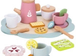 Ensemble de jouets en bois pour le thé pour enfants