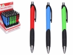 Stylo gel 0,7 mm, encre bleue – lot de 48 pièces