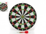 Cible de 28 cm avec fléchettes