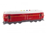 Locomotive en plastique à piles avec son et lumière 35 cm