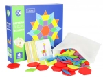 Puzzle mosaïque en bois Montessori de 155 pièces