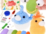Kit créatif de crochet pour débutants pour fabriquer un gniotka