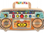 Radio FM en bois – tableau d’activités interactif pour enfants