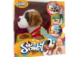Saint-bernard interactif Samby – chien en peluche qui marche en laisse
