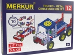 Kit de construction métallique Merkur, véhicule de remorquage, 217 pièces