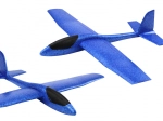 Grand planeur en polystyrène bleu 68 cm