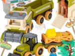 Ferme pour enfants avec tracteur, moissonneuse-batteuse et perceuse-visseuse