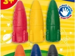 Crayons de cire pour tout-petits 6 pcs Astra Baby