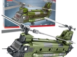 Jeu de construction hélicoptère militaire CH-47 CHINOOK – 1451 pièces