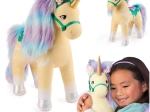 Licorne en peluche Leaf de Unicorn Academy 38 cm