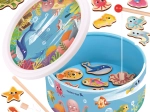 Tooky Toy jeu magnétique de pêche – ensemble en bois