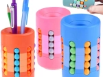 Gobelet rotatif magique – casse-tête logique et porte-stylos