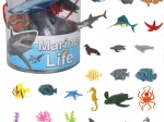 Ensemble de figurines d’animaux marins