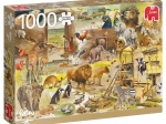 Puzzle Construction de l'Arche de Noé 1000 Pièces par Jumbo