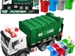 Camion-benne interactif 1:10 avec lumières et sons – apprentissage du tri des déchets