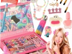 Coffret cosmétique pour enfants avec petite valise et sirène