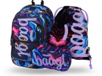 Baagl ensemble scolaire Core Marble – sac à dos, trousse et sac