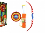 Set de tir à l’arc pour enfants avec cible et flèches à ventouse
