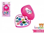 Ensemble de maquillage pour enfants Beauted en forme de cœur avec miroir