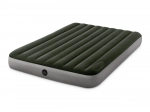 Matelas gonflable double 203 × 152 cm avec pompe à pied intégrée INTEX
