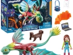 Playmobil Dragons The Nine Realms – figurine de dragon et Alex, set de construction 14 pièces