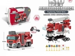 Voiture de pompiers à assembler 95 pièces