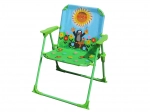 Chaise de Jardin avec Motif Taupe