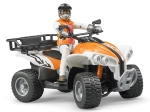 Bruder bworld quad avec conducteur 1:16