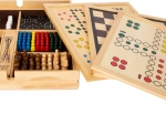 Small foot coffret de 20 jeux classiques dans une boîte en bois