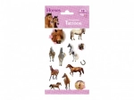 Tatouage coloré avec motif de chevaux - 12 pcs