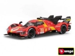 Modèle en métal Bburago Ferrari 499P 1:43 – vainqueur des 24 Heures du Mans 2023
