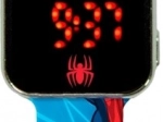 Montre LED avec calendrier Spiderman