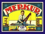 Jeu de construction MERKUR Classic C03 – coffret rétro en métal, 141 modèles