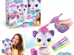 Airbrush studio chaton – peluche créative à colorier
