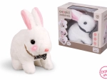 Lapin marcheur avec effets lumineux et sonores 16 cm