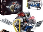 Kits techniques – construisez un moteur fonctionnel avec batterie, lumière et mouvement (665 pièces)