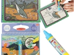 livre de coloriage à l’eau avec stylo – monde sous-marin