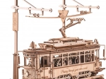 Puzzle mécanique en bois 3D Tramway