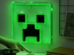 Lumière néon Minecraft Creeper pour mur