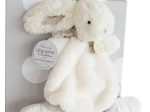 Set cadeau - Lapin en peluche Crème