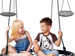 Balançoire suspendue nid de cigogne 100 cm, capacité 150 kg