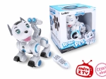 Chien robot RC avec effets lumineux et sonores, charge USB, 23 cm