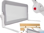 Barrière de protection pour lit pliante 200 cm grise