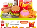 Set de jouets fast-food pour enfants, 26 pièces