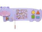 VIGA planche sensorielle et manipulative hippopotame FSC Montessori