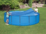 Bâche solaire pour piscine Bestway Flowclear 4,57 m