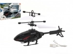 Hélicoptère RC avec contrôle par mouvement de la main et charge USB, 16 cm