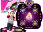 Tapis de danse musical interactif pour enfants avec Bluetooth, 9 niveaux de jeu